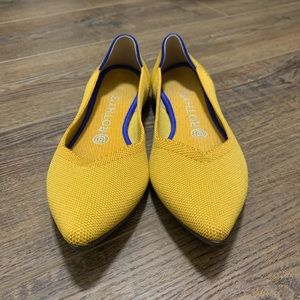 Rothy’s yellow flats